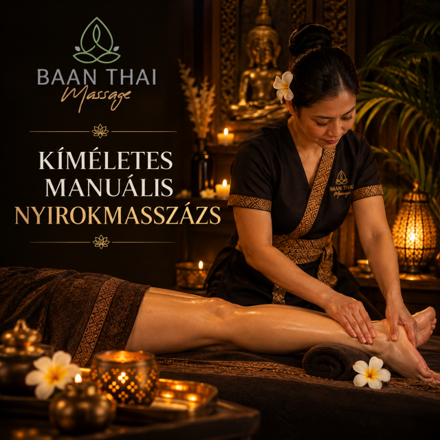 Kíméletes manuális nyirokmasszázs – BAAN THAI Massage Pápa